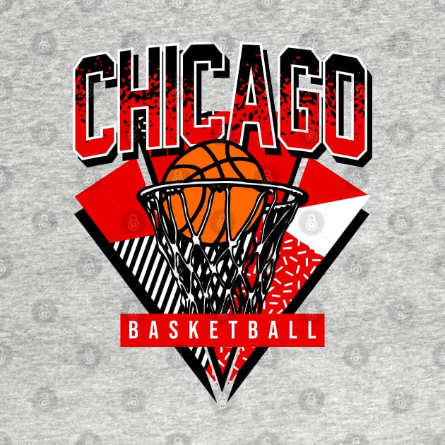 Chicago Basketball 90s Throwback by funandgames